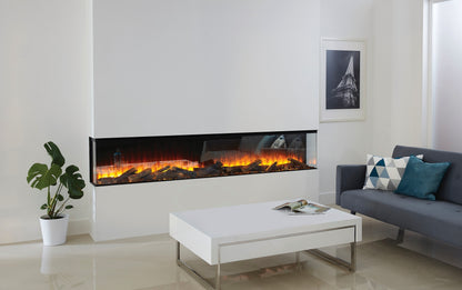 BRITISH FIRES New Forest 2400 Deluxe Real Logs