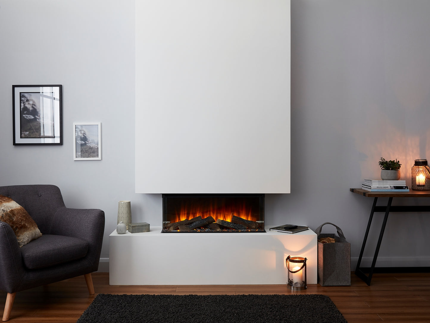 BRITISH FIRES New Forest 870 Deluxe Real Logs