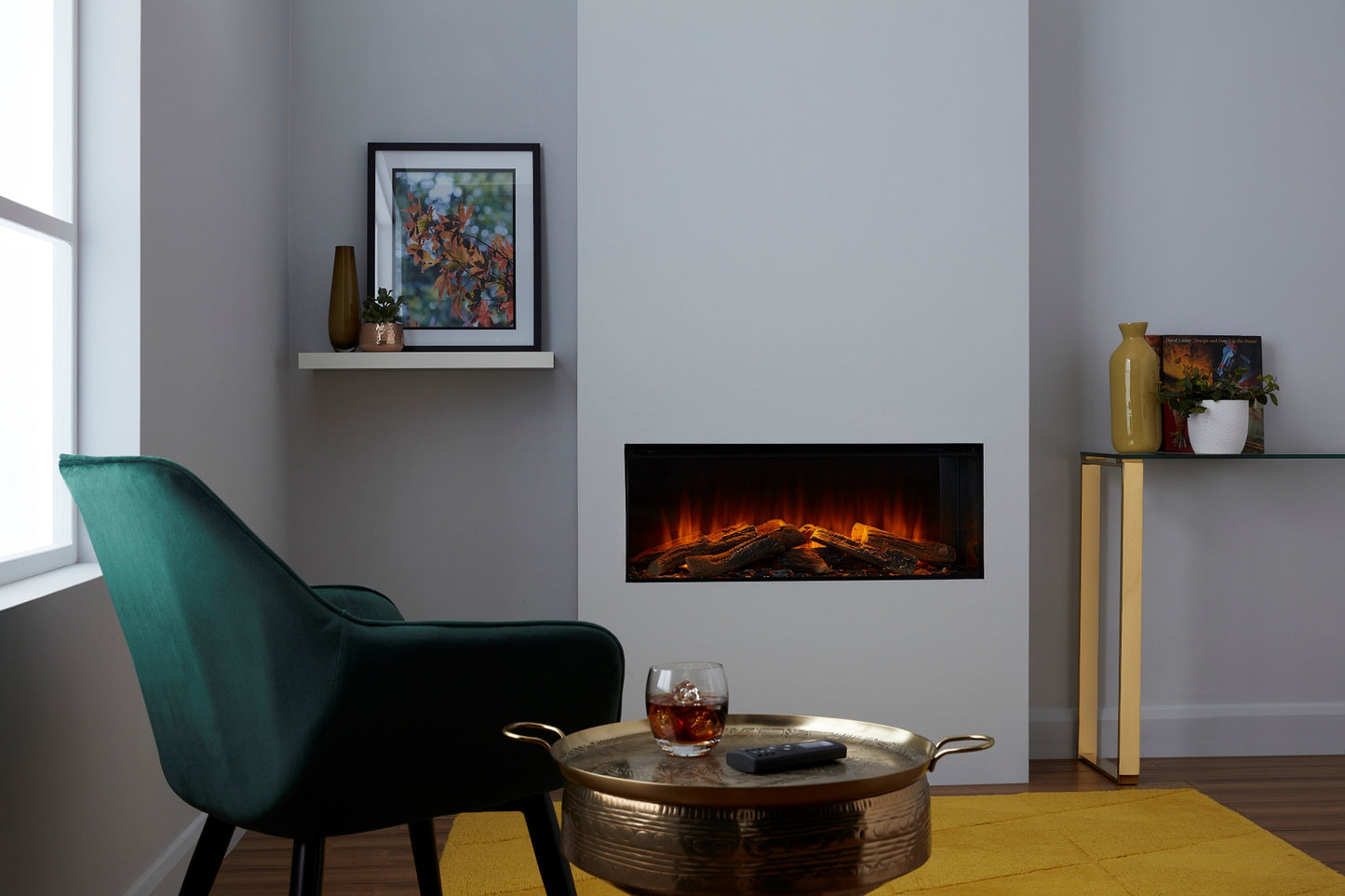 BRITISH FIRES New Forest 870 Deluxe Real Logs
