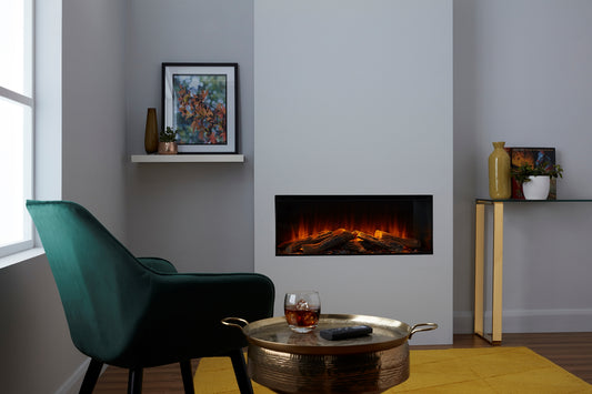 BRITISH FIRES New Forest 870 Deluxe Real Logs