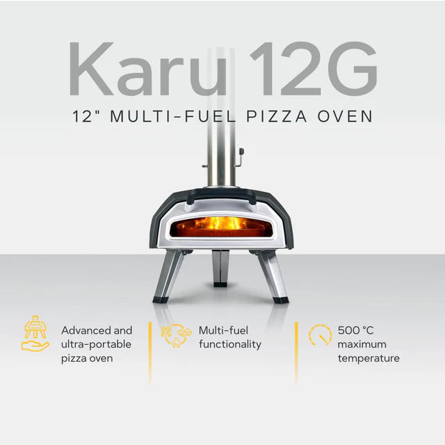 Ooni Karu 2 - Multi-Fuel Pizza Oven (12")