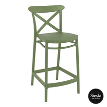 Load image into Gallery viewer, Furnlink Cross Barstool 65
