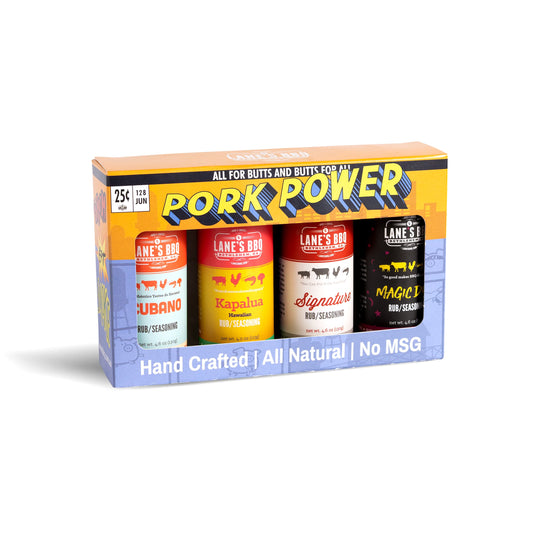 Lanes Small 4 rub Gift pack - Pork Power