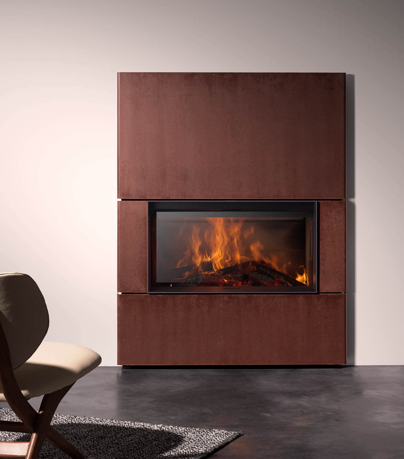 Stuv 22 - 110SF - Fireplace