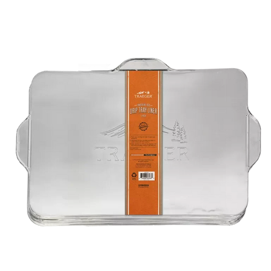 Traeger Timberline 850 drip tray liner in a 5-pack, compatible with Pro 780 BBQ grill, BBQ accessories for easy cleanup