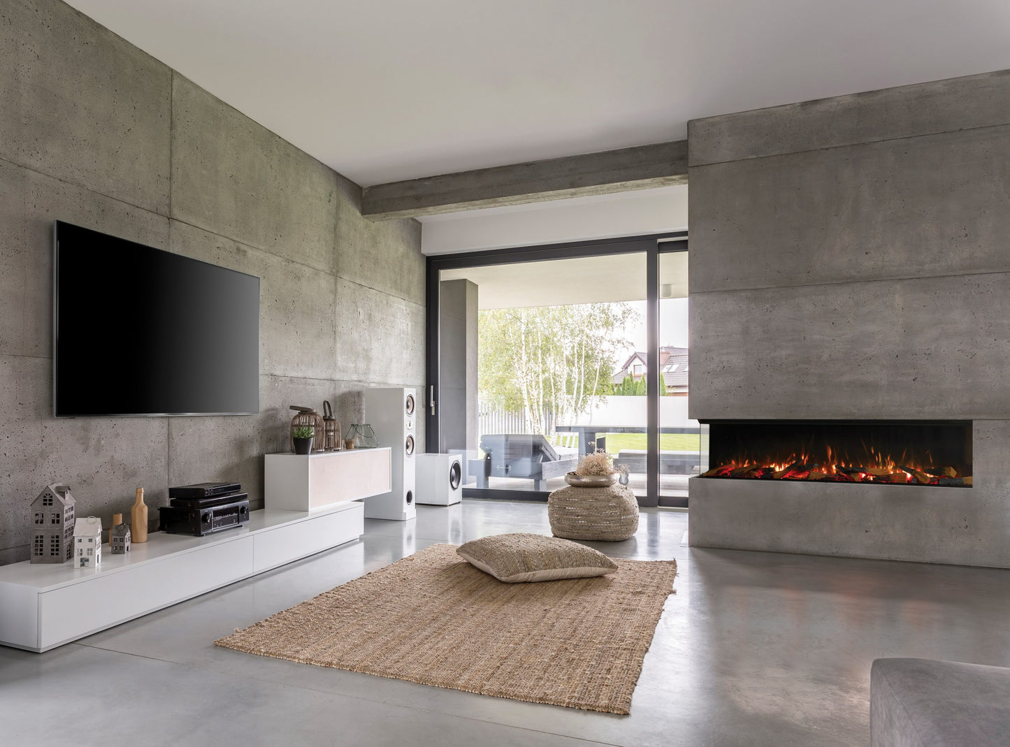 Rinnai Electric Log Fire ES1800