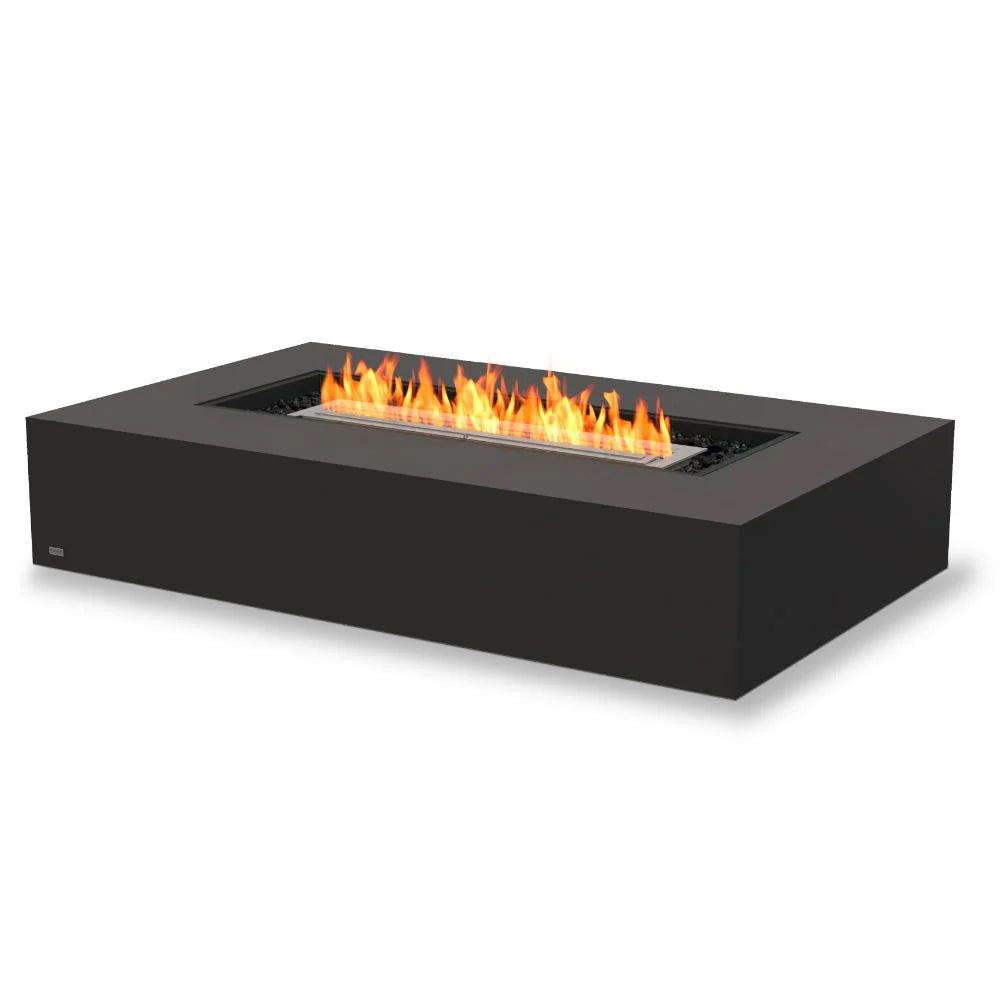 Ecosmart Wharf 65 Natural Burner Colour Stainless Steel
