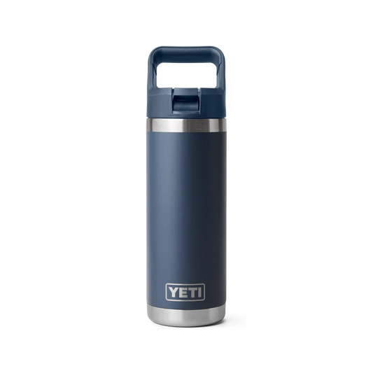 Yeti Rambler 18 oz C Straw Bottle Navy V2