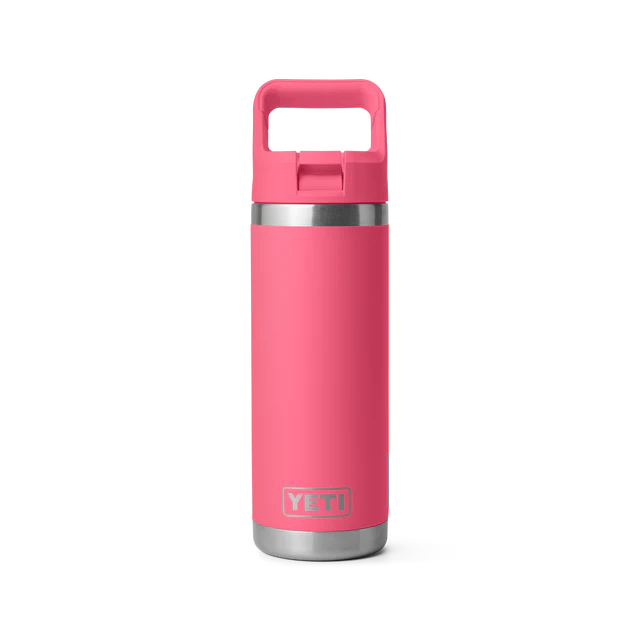 Yeti Rambler 18 oz C Straw Bottle Tropical Pink