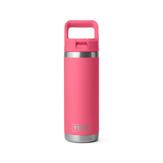 Yeti Rambler 18 oz C Straw Bottle Tropical Pink