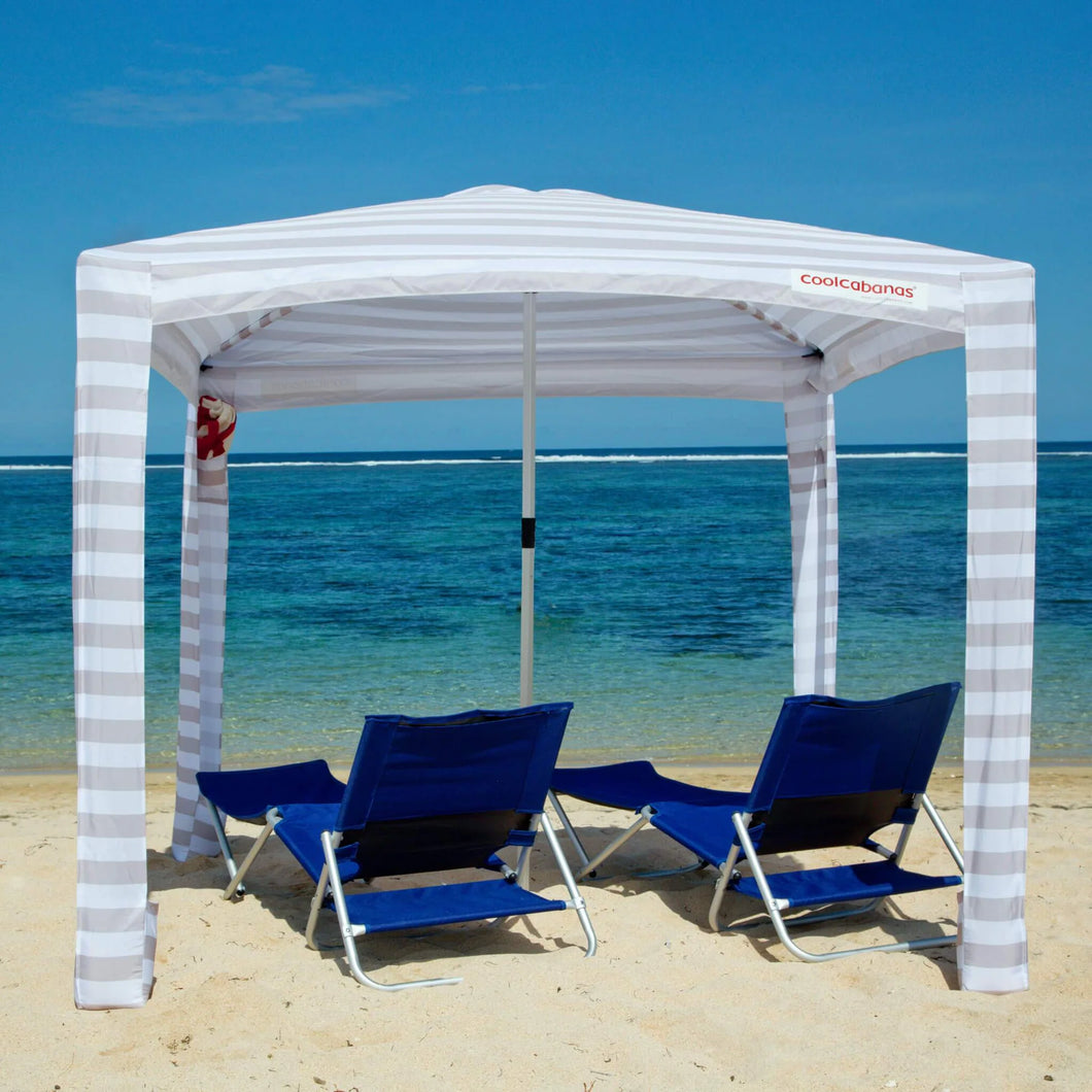 COOLCABANA 5 - Medium - 4m Beige Stripes