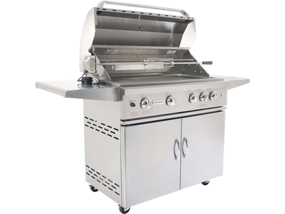 Grandfire Classic 38 BBQ on cart