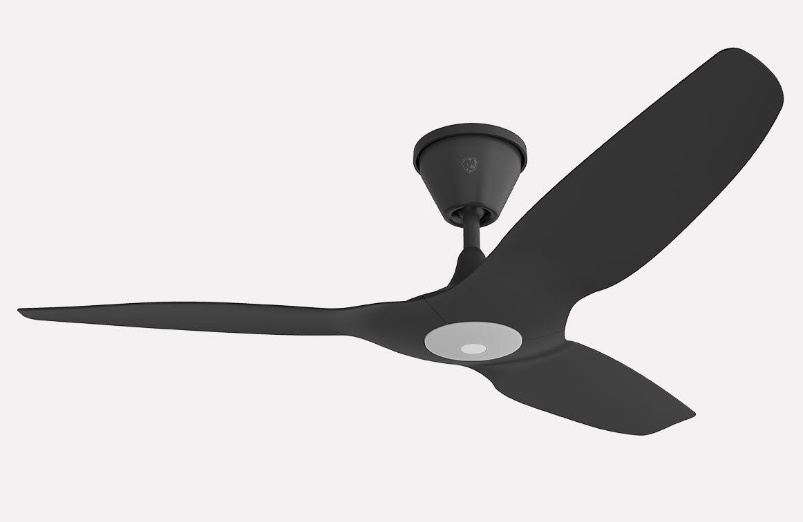 BAF Haiku Coastal 52 (1.3m) Matte Black LED NO