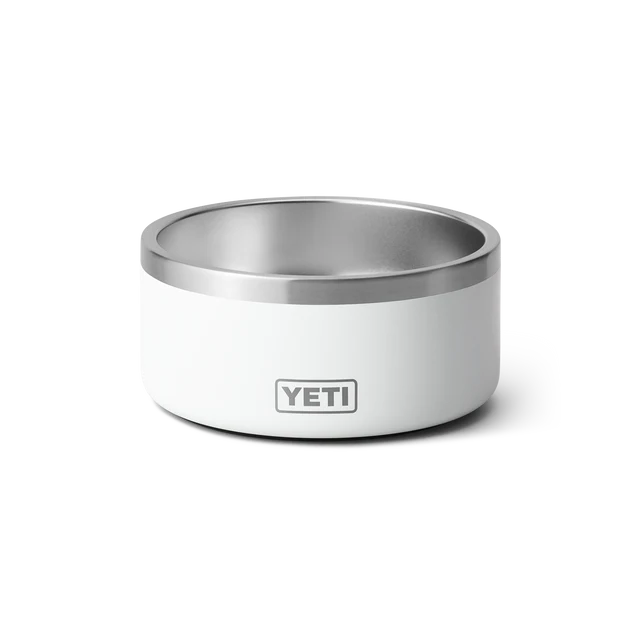 Yeti Boomer 4 Dog Bowl White