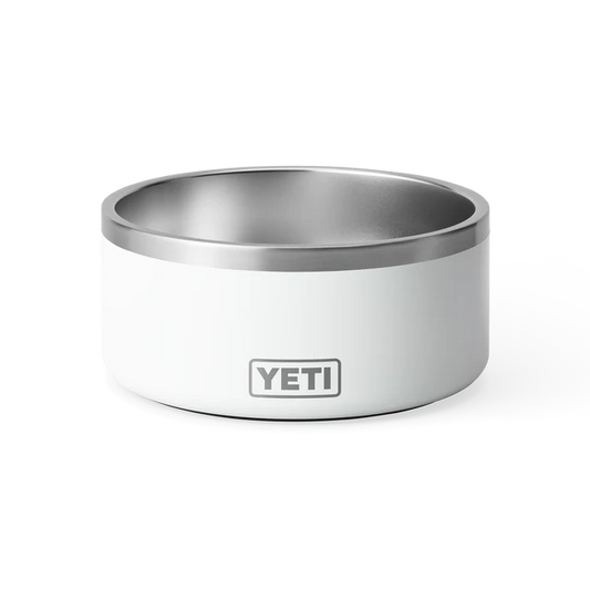 Yeti Boomer 8 Dog Bowl White