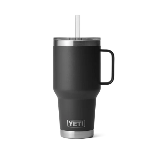 Yeti Rambler 35 oz Straw Mug Black V2