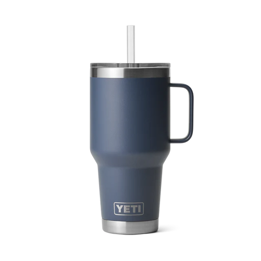 Yeti Rambler 35 oz Straw Mug Navy V2