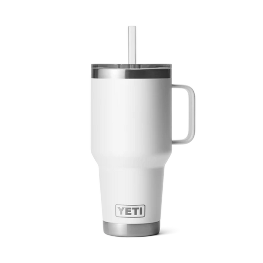 Yeti Rambler 35 oz Straw Mug White V2