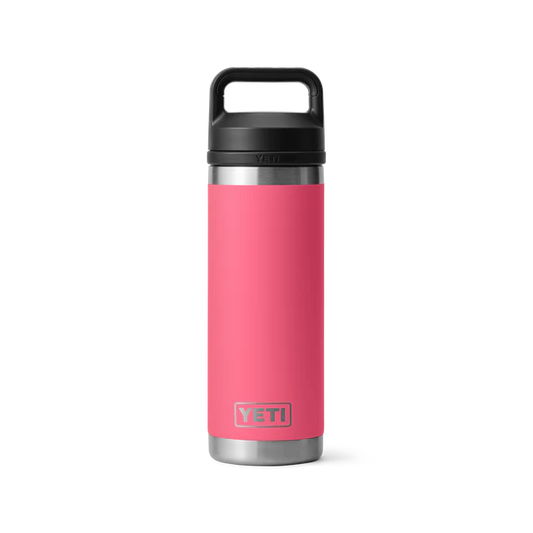 Yeti Rambler 18oz Bottle Tropical Pink w/ Chug Cap