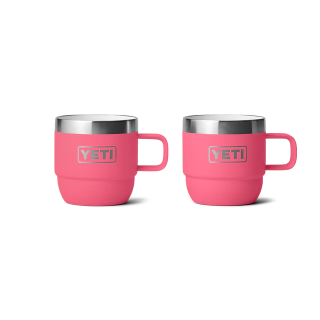 Yeti Rambler 6 oz Espresso Mug 2pk Tropical Pink