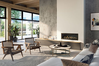 Real Flame ELEMENT 1800 DOUBLE SIDED NG/LPG POWER BALANCED FLUE FIRE