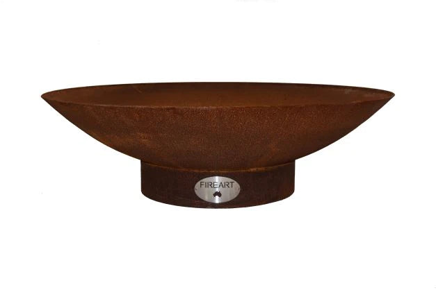 Fireart Fire Bowl 100cm Rusty