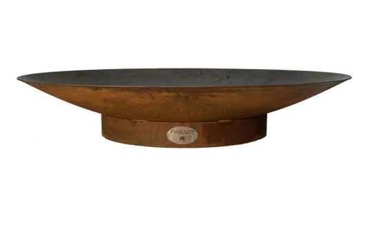 Fireart Fire Bowl 150cm Rusty