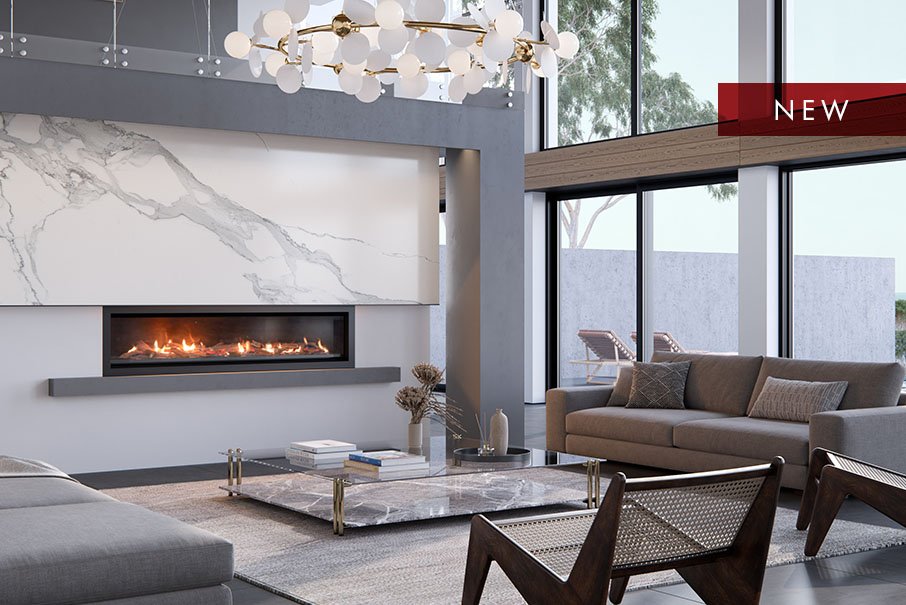 Real Flame ELEMENT 1800 DOUBLE SIDED NG/LPG POWER BALANCED FLUE FIRE