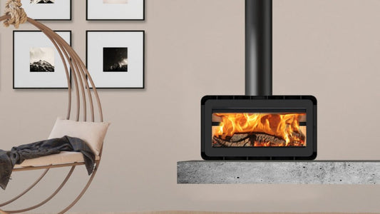 ADF Hayra V85 B Freestanding Heater [Body] with Glass Door