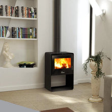 Load image into Gallery viewer, Lacunza Atlantic 603 Freestanding Wood Fireplace Includes Heat Shield
