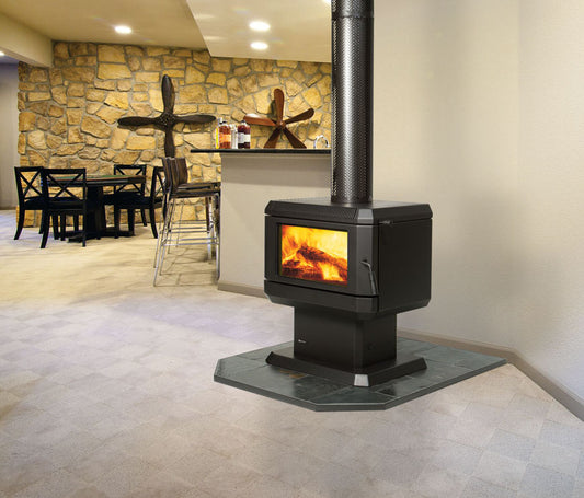 Regency F200 Albany Wood Fire Black Reg Aust