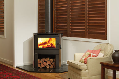 Regency F175 Alterra Wood Fire Black Reg Aust