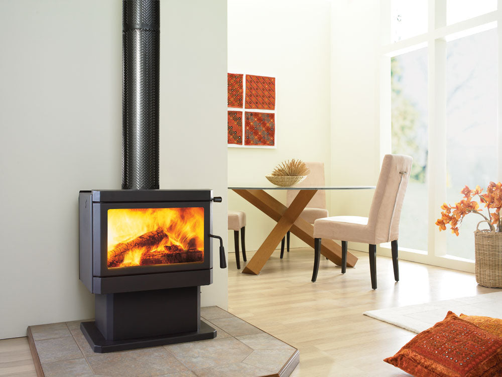 Regency F150 Cardinia Wood Fire Black Reg Aust