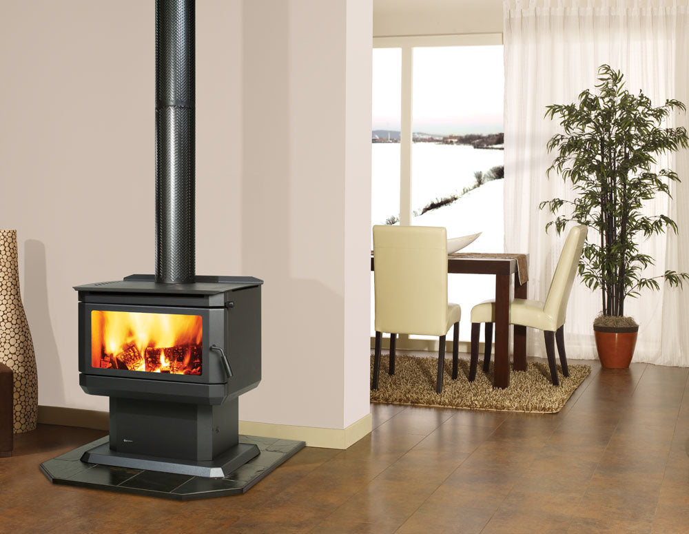 Regency F300 Gosford Wood Fire Black Reg Aust