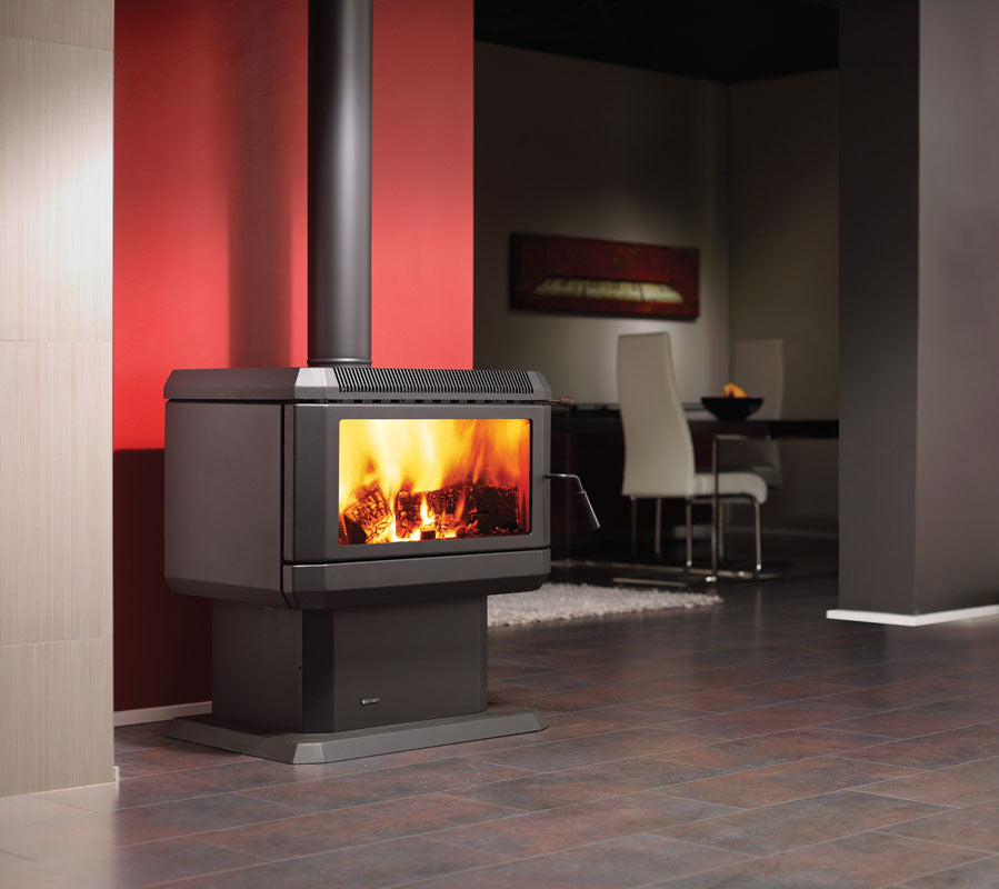 Regency F250 Hume Wood Fire Black Reg Australia