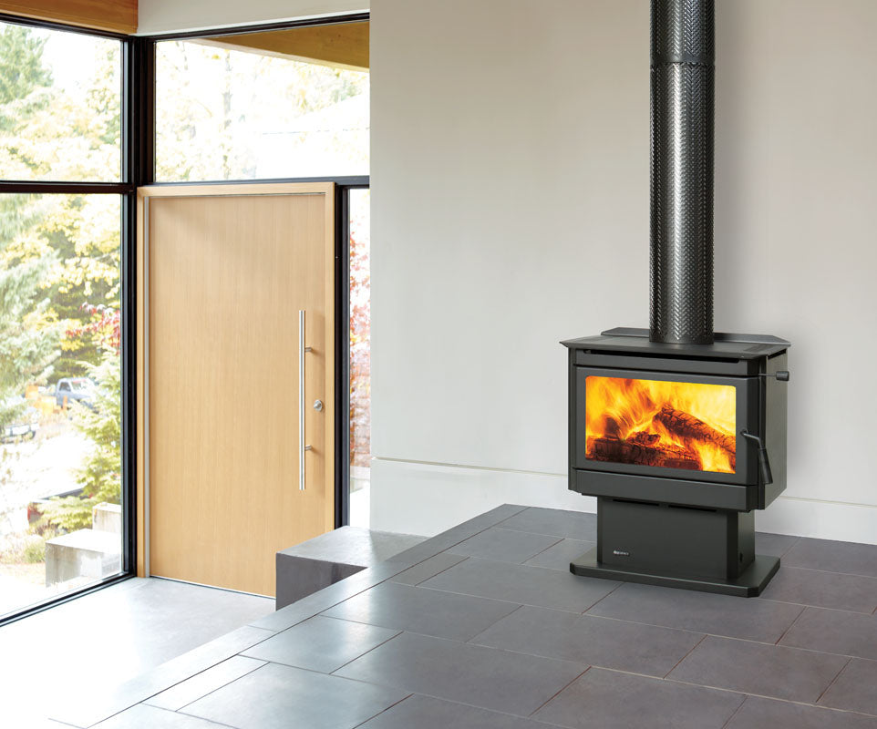 Regency F180 Renmark Wood Fire Black Reg Aust