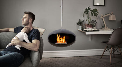Cocoon Fires Aeris Black With Angled S/S Hanging System