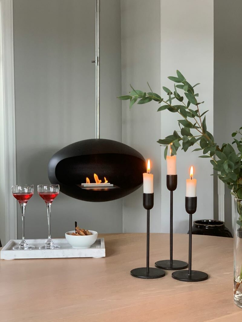 Cocoon Fires Aeris Black With S/S Hanging System