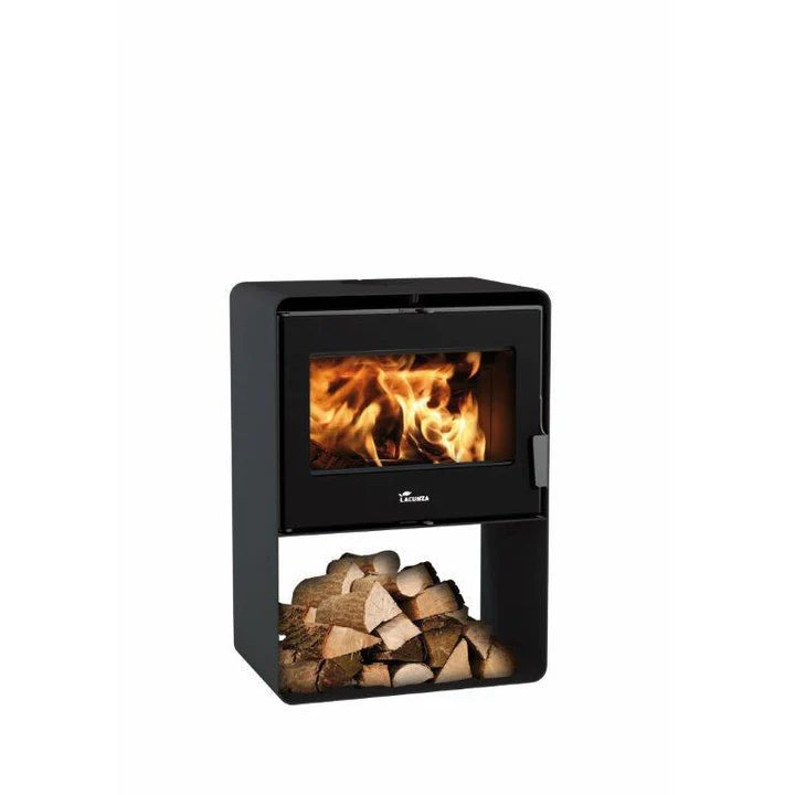 Lacunza Atlantic 603 Freestanding Wood Fireplace Includes Heat Shield