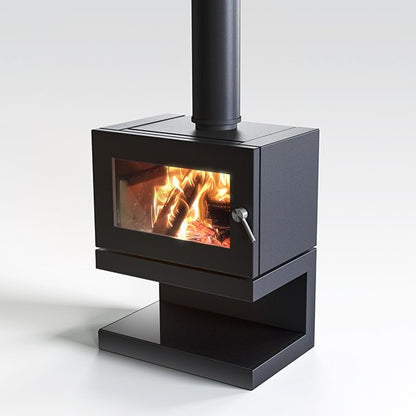 Blaze 600 F/S Wood Fireplace With Remote