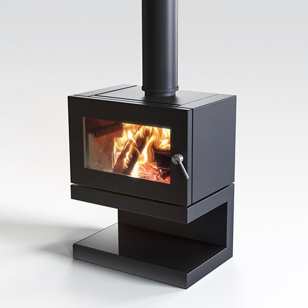 Blaze 900 F/S Wood Fireplace With Remote