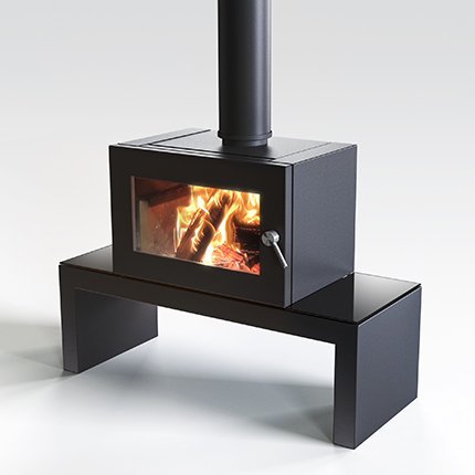 Blaze 905 F/S Wood Fireplace With Remote
