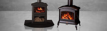 Load image into Gallery viewer, Kemlan C24 Cast Iron Freestanding Legs Wood Fireplace MB
