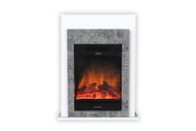 Load image into Gallery viewer, Glen Dimplex 1.5kw Conner Mini Suite w/LED - White/Marble Finish
