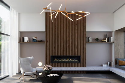 Real Flame ELEMENT 1800 DOUBLE SIDED NG/LPG POWER BALANCED FLUE FIRE