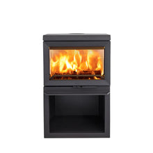Load image into Gallery viewer, Jotul F520 Black F/S Fire With Base
