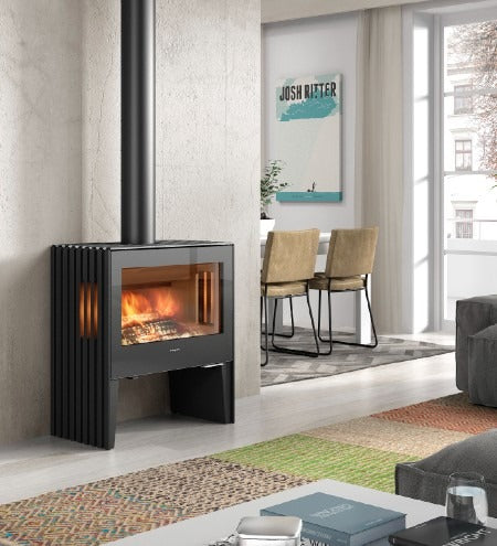 Castworks Hergom Glance L Freestanding Fire