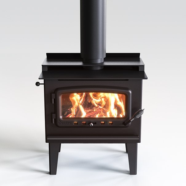 Nectre Mega Fireplace With Legs