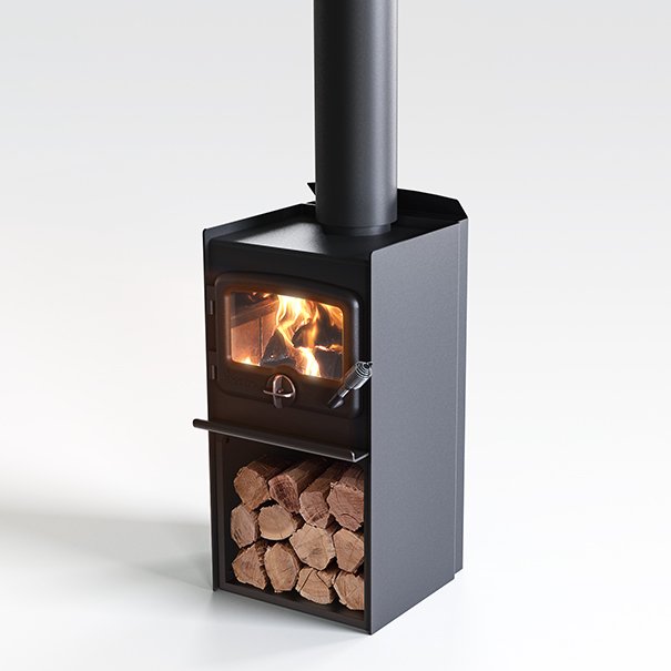 Nectre N15 Fireplace With Legs