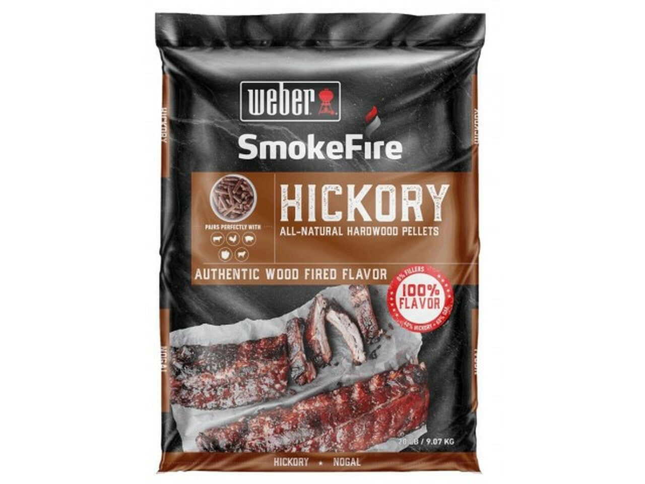 Weber Hickory Wood Pellets – BBQ and Fireplace Centre